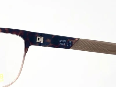 New COSTA OCR230 Brown Tortoise/Beige Japanese Womens Eyeglasses Frame 51-18-130 4