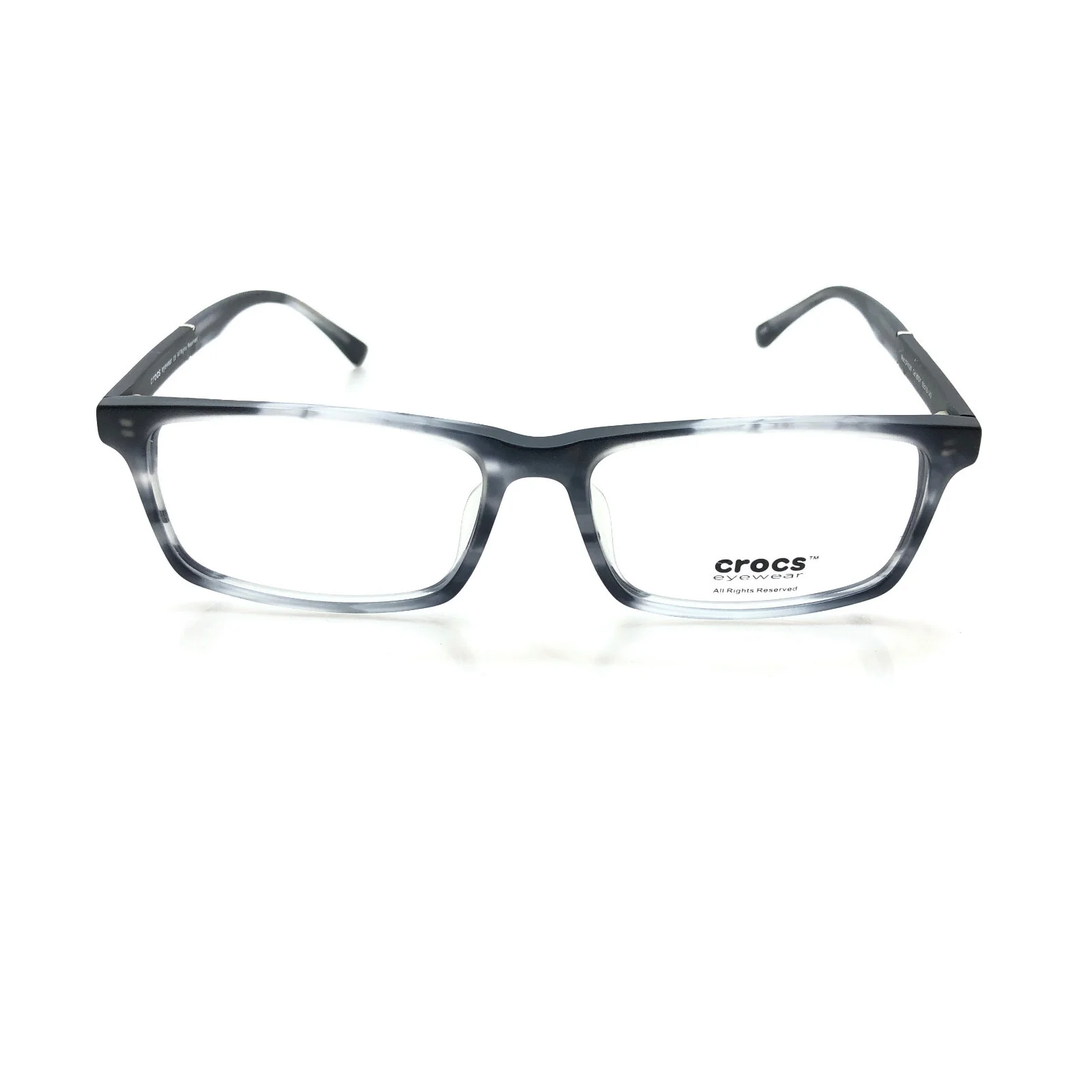NEW Crocs Eyewear CF4330 80GY Gray Prescription Eyeglasses Frames with Case 2