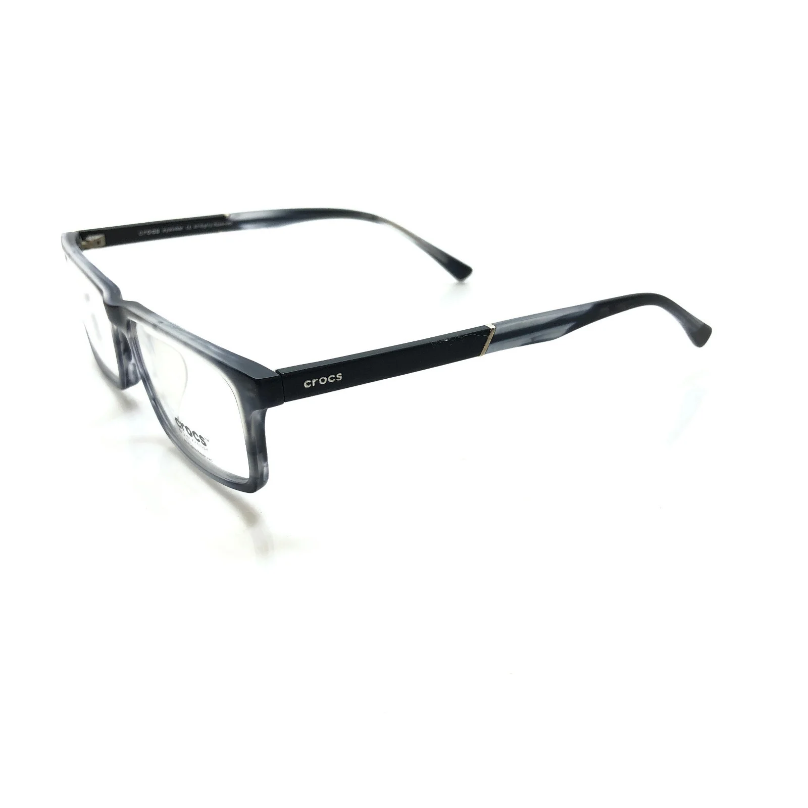 NEW Crocs Eyewear CF4330 80GY Gray Prescription Eyeglasses Frames with Case 4