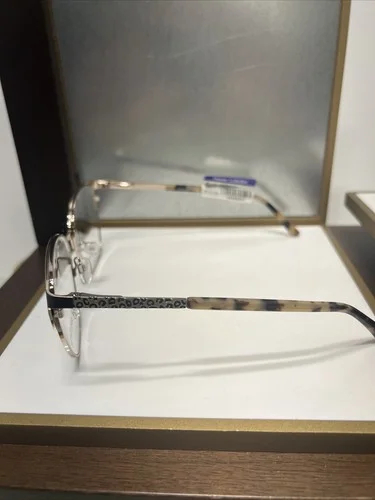 New DAISY FUENTES LA Veronica black Women eyeglasses 55-16-140 Metal frame 4