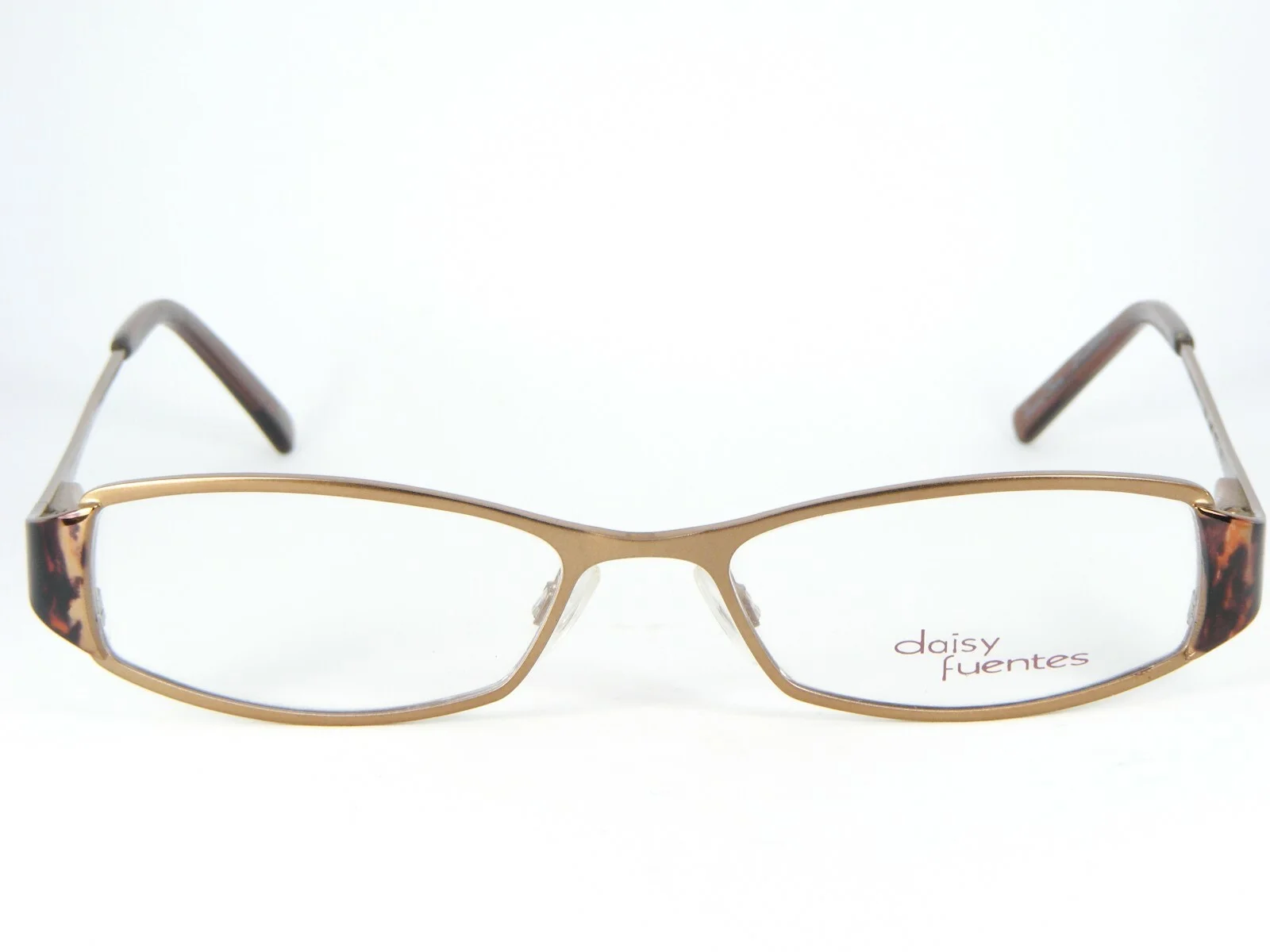 NEW Daisy Fuentes ROSIE 057 / GOLD LEOPARD EYEGLASSES GLASSES FRAME 50-16-135 mm 2