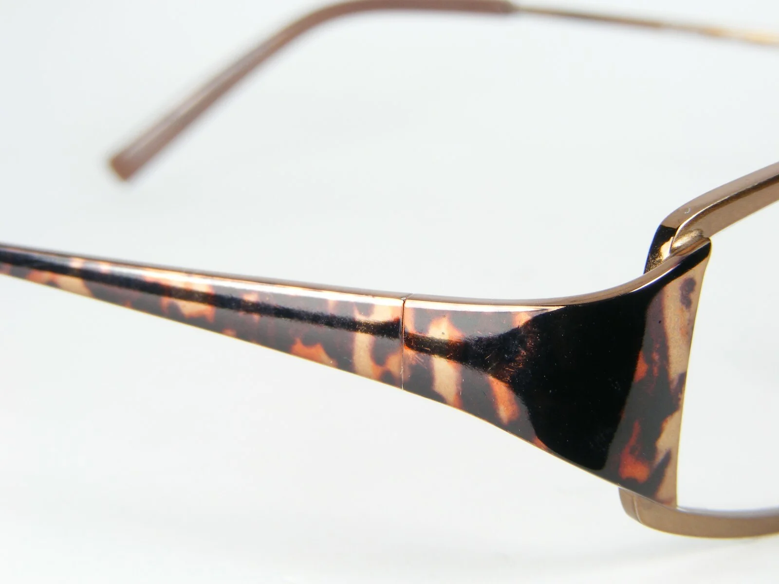 NEW Daisy Fuentes ROSIE 057 / GOLD LEOPARD EYEGLASSES GLASSES FRAME 50-16-135 mm 4