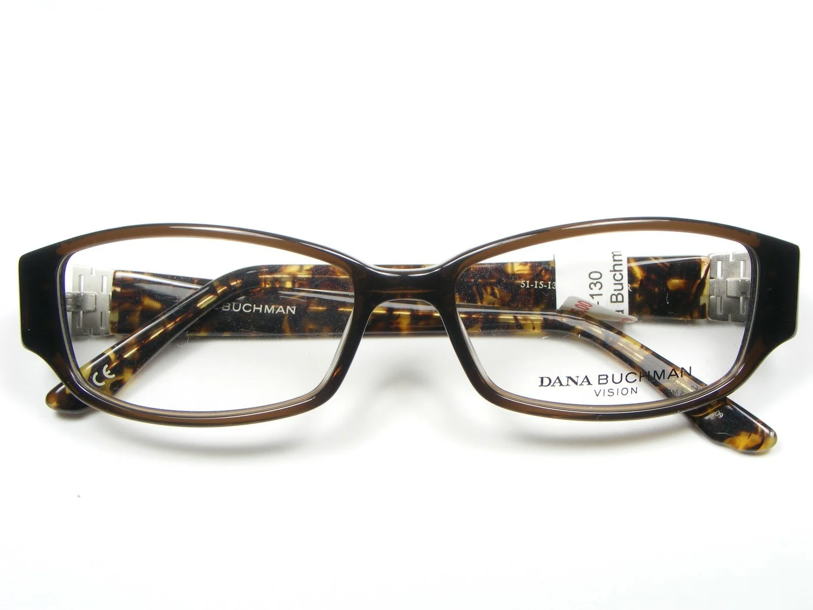NEW Dana Buchman ENCINO BR /BROWN EYEGLASSES GLASSES PLASTIC FRAME 51-15-130mm 3