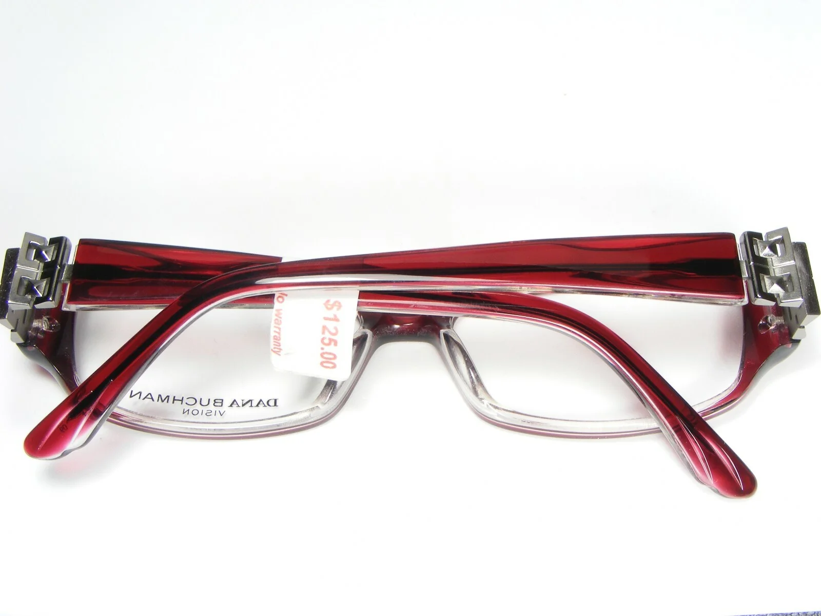 NEW Dana Buchman ENCINO CS CRIMSON /RED EYEGLASSES GLASSES FRAME 51-15-130mm 4
