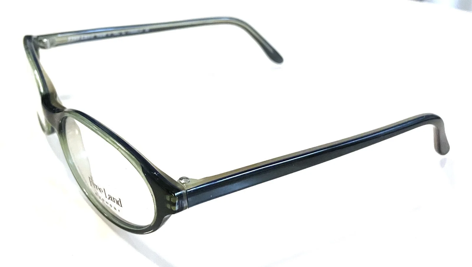 New Dark Green FreeLand Eyeglasses Semi-Transparent Frames ~ Discontinued Model 2