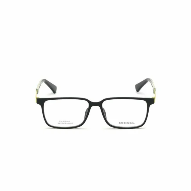 New Diesel Eyeglasses - DL5290 002 - Matte Black/yellow temples (53-14-145)