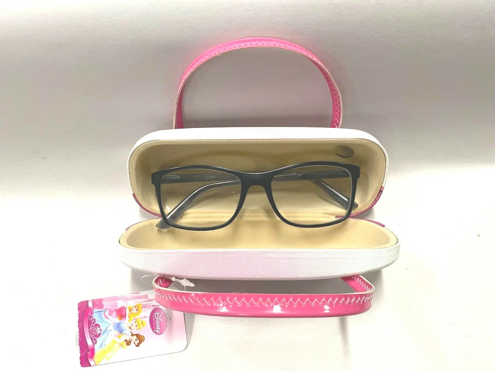 NEW Disney Princess Eyeglass Sunglass Case w/ Carrying Handle, Pink 3