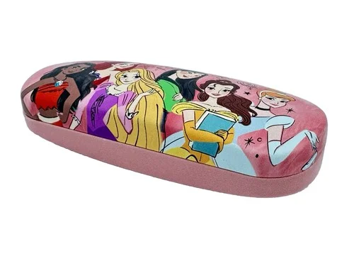 NEW Disney Princesses Eyeglass Case Moana Ariel Belle Rapunzel Cinderella Mulan 4