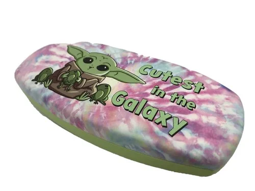 NEW Disney Star Wars Baby Yoda Grogu Hard Metal Clamshell Eyeglasses Case 2