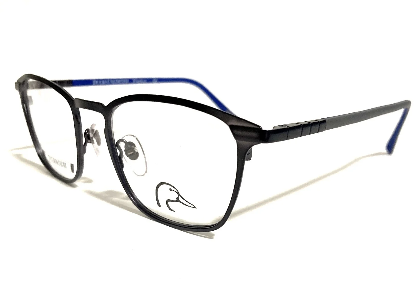 NEW DUCKS UNLIMITED DU FLANKER BLACK GUNMETAL TITANIUM RX EYEGLASSES 50-20-140MM 3