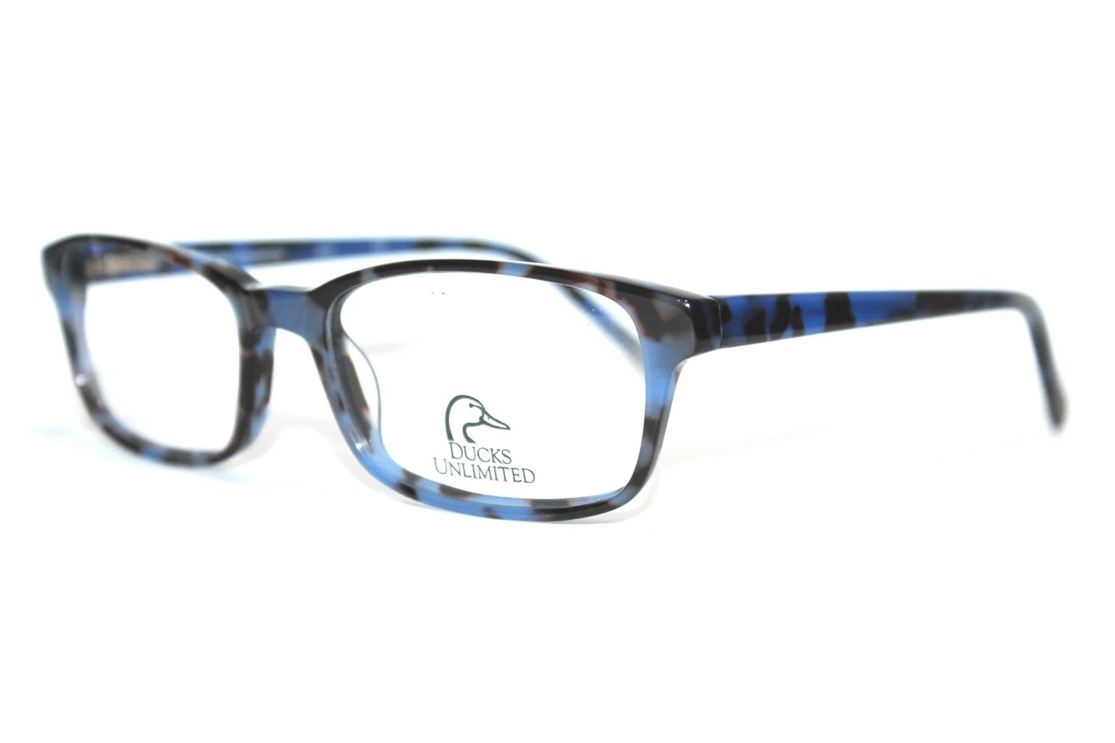 NEW DUCKS UNLIMITED STRIKER NAVY TORTOISE BLUE NTR EYEGLASSES RX MEN 52-17-140