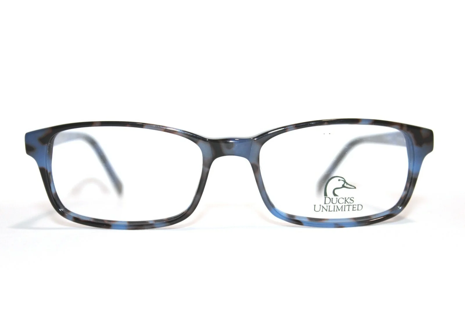 NEW DUCKS UNLIMITED STRIKER NAVY TORTOISE BLUE NTR EYEGLASSES RX MEN 52-17-140 2