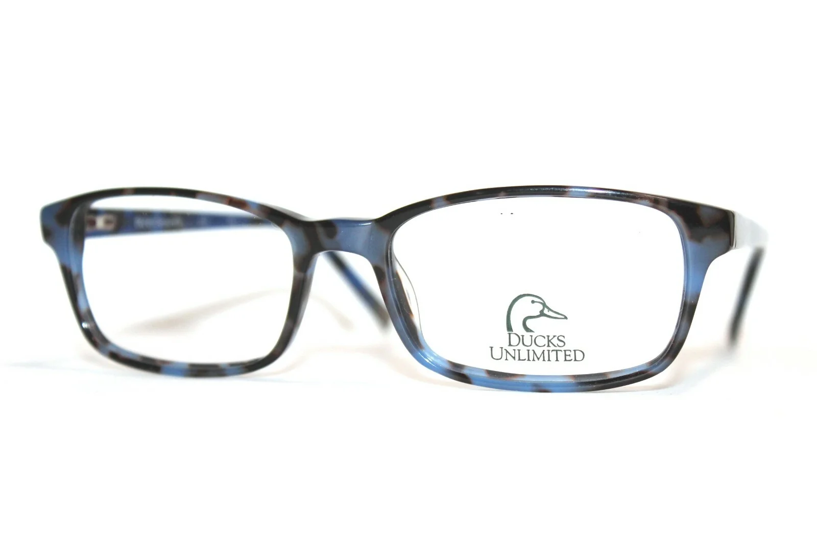 NEW DUCKS UNLIMITED STRIKER NAVY TORTOISE BLUE NTR EYEGLASSES RX MEN 52-17-140 3