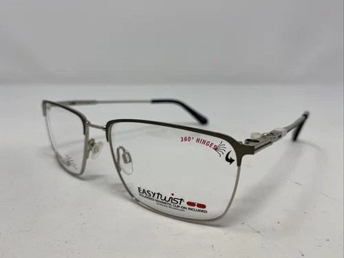 New EASY TWIST Eyeglass Frame, 360° Hinges, Lightweight Brown FLEXIBLE glasses 2