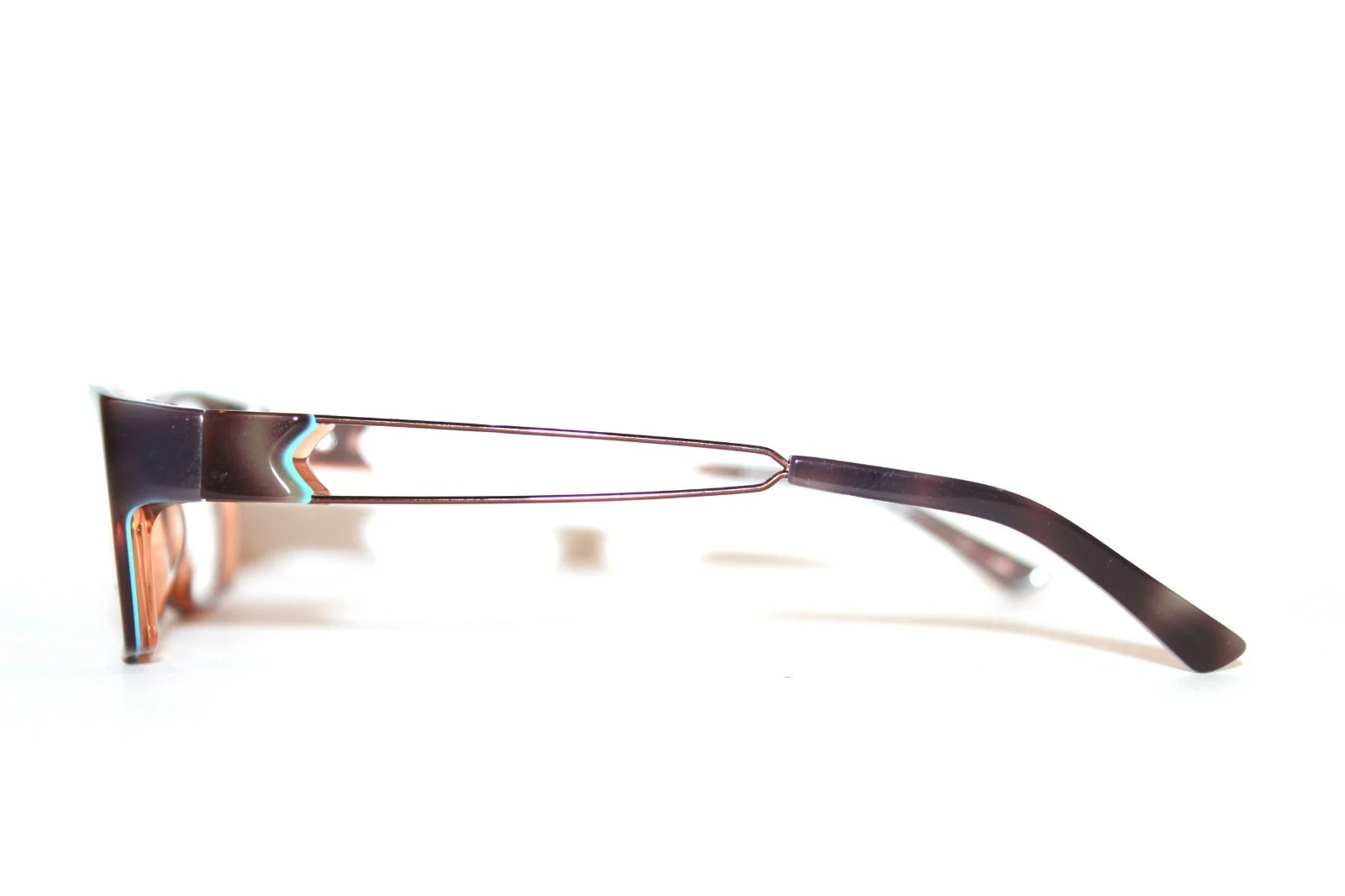NEW EASYCLIP EC925 TORTOISE RX EYEGLASSES MAGNETIC POLARIZED CLIP-ON 52-14-135MM 4