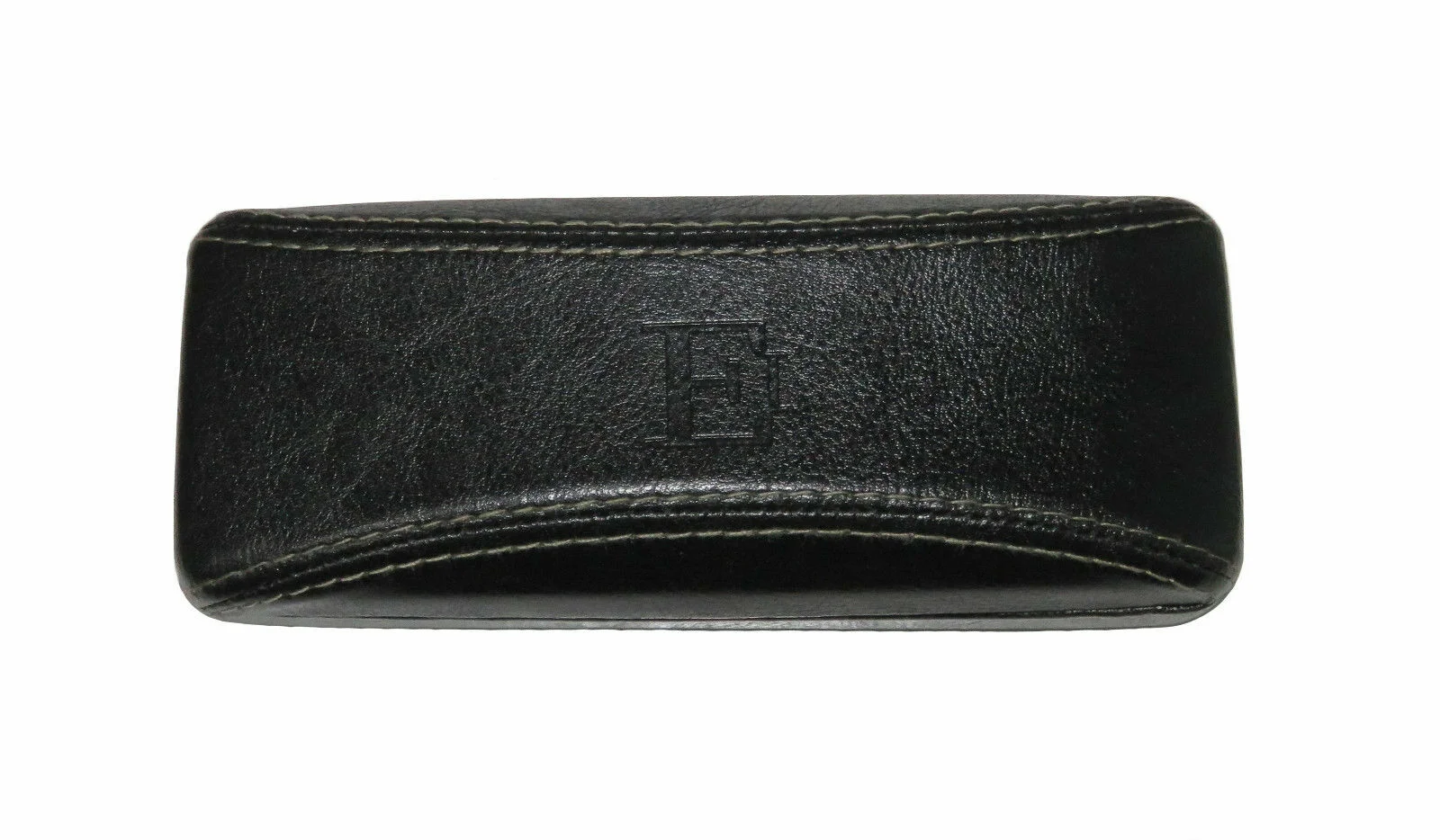 NEW ELEGANZO FAUX LEATHER BLACK/BROWN EYEGLASS FRAME/GLASSES/EYEWEAR HARD CASE ! 2