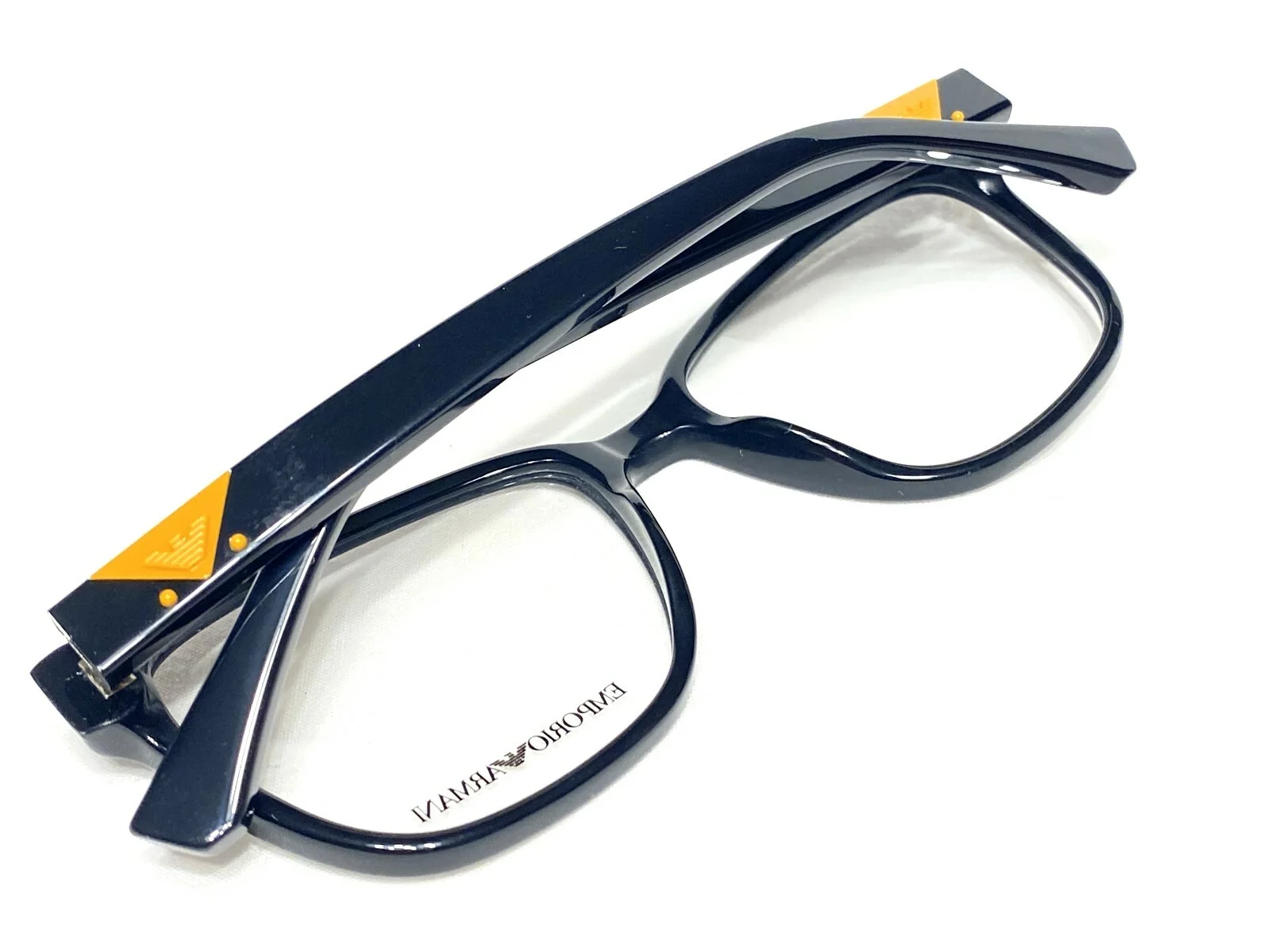 NEW Emporio Armani EA3094 5017 Womens Black Cats Eye Eyeglasses Frames 54/17~140 2