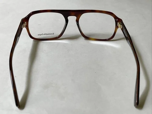 New Ermenegildo Zegna EZ5189 052 Havana Square Eyeglasses 54-18-145 XXX13 Italy 3