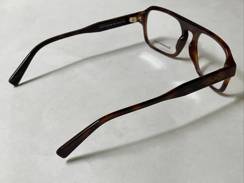 New Ermenegildo Zegna EZ5189 052 Havana Square Eyeglasses 54-18-145 XXX13 Italy 4