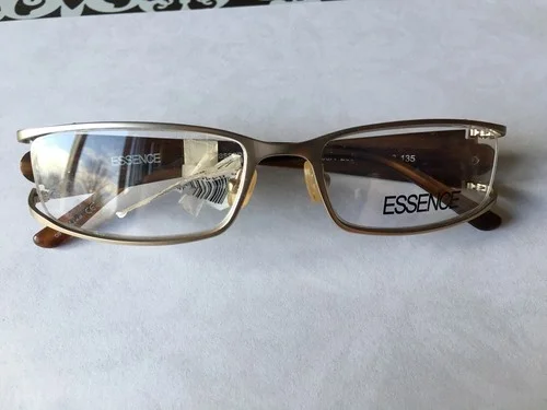 New Essence Cassandra Gold Eyeglasses 52-18-135 Frames