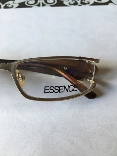 New Essence Cassandra Gold Eyeglasses 52-18-135 Frames 2