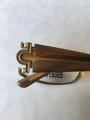 New Essence Cassandra Gold Eyeglasses 52-18-135 Frames 3