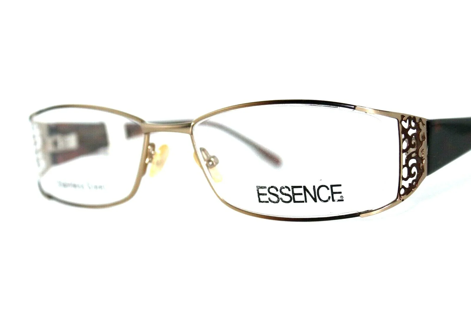 NEW ESSENCE KENYA PO2593XEL 22518 GOLD BROWN AUTHENTIC EYEGLASSES FRAMES 55MM RX 2