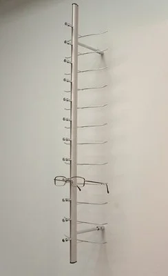 new Eyeglass optical frames wall 4 x 12 Rod Wall Display fits 48 frames