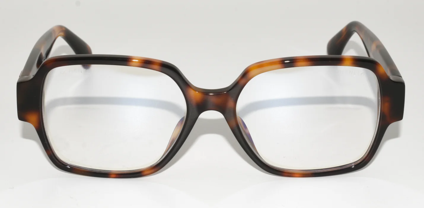 NEW EYEGLASSES CHANEL CH3438 c.714 TORTOISE SHELL SQUARE 54-17-140 WOMEN 3