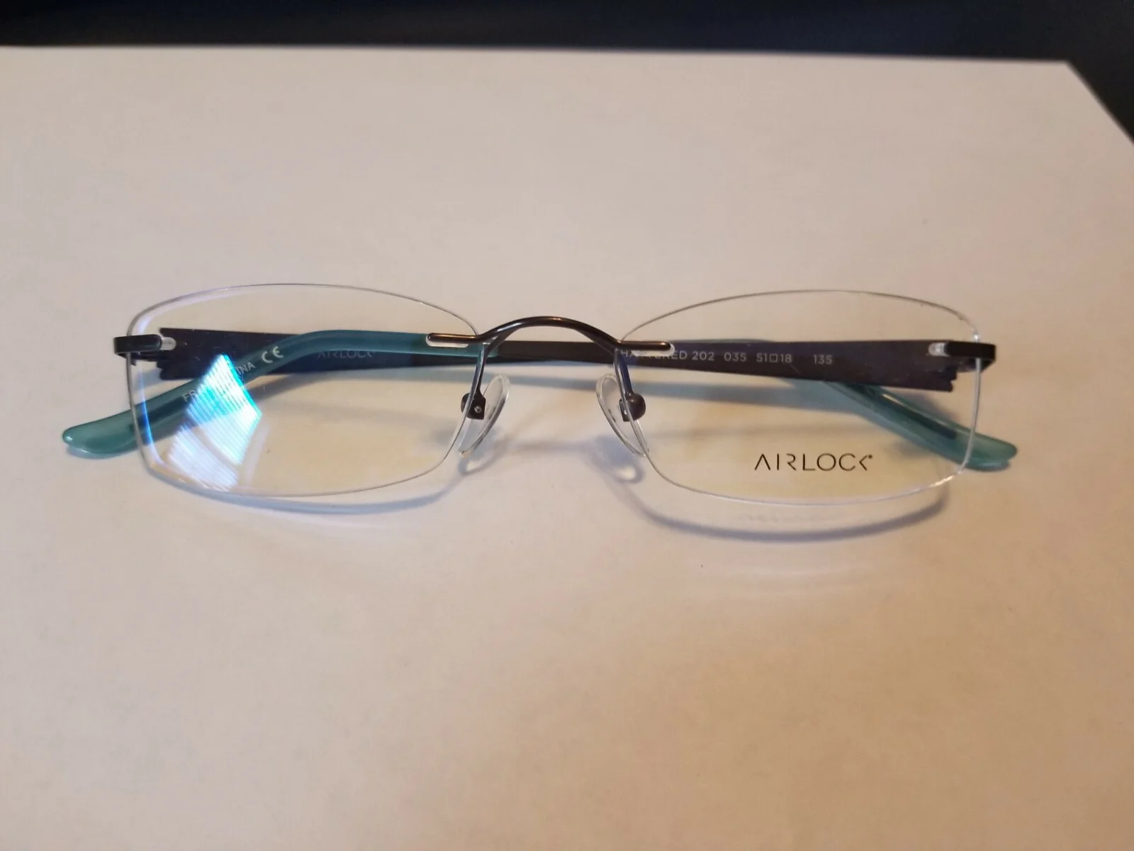 NEW EYEGLASSES MARCHON AIRLOCK SHATTERED 202 035 51/18/135 WOMENS PERFECT 4