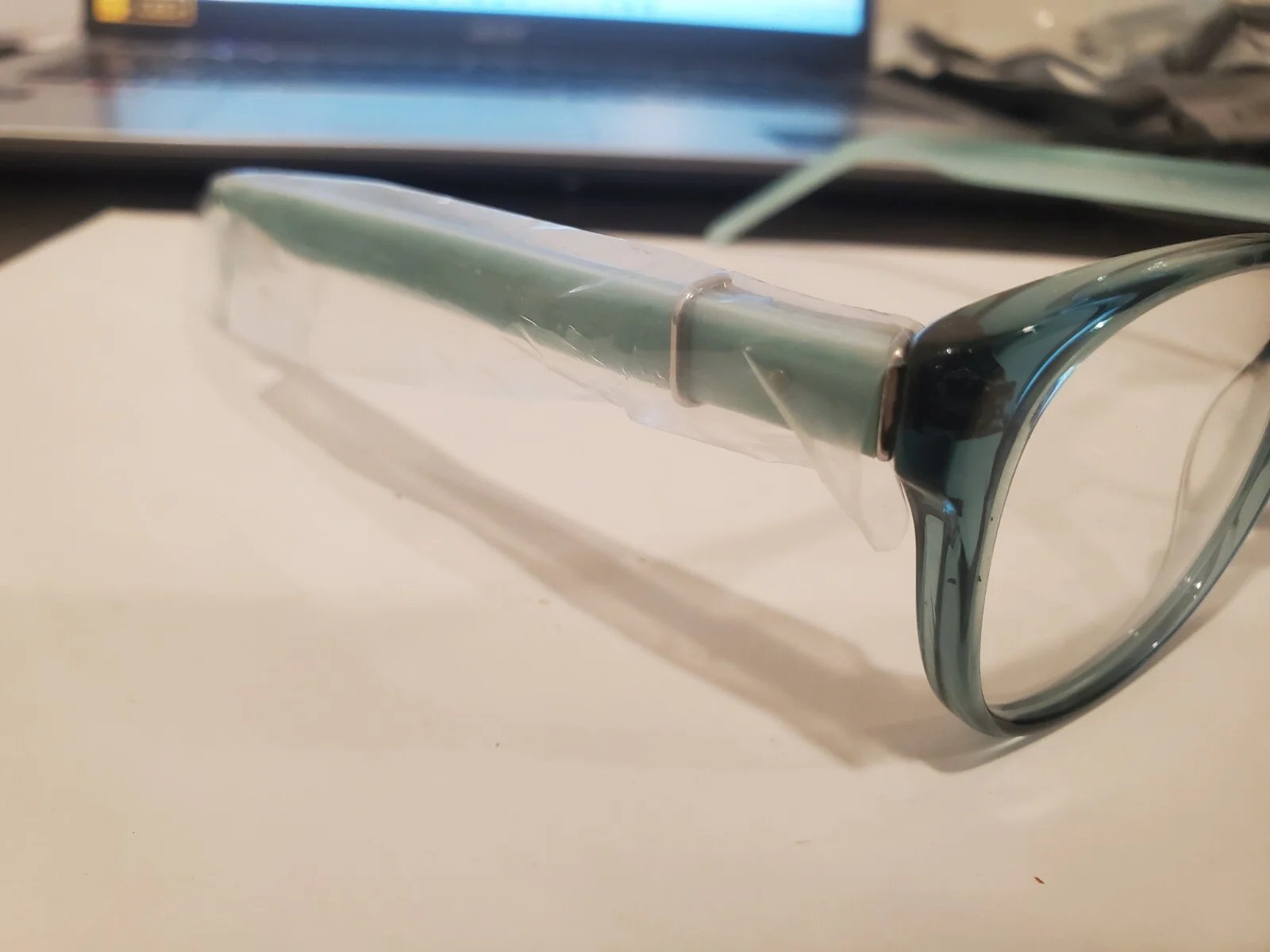 NEW EYEGLASSES ROBERT MARC 835-264 CRYSTAL TURQUOISE 50-17-135MM B36MM WOMEN 2