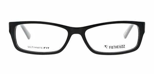 New Fatheadz MIK XL Eyeglasses Optical Frame Black 60-17-140 w/ case 2