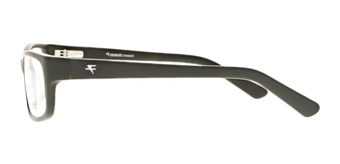 New Fatheadz MIK XL Eyeglasses Optical Frame Black 60-17-140 w/ case 4