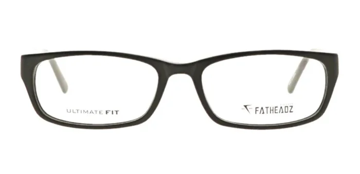 New Fatheadz WALLSTREET XL Eyeglasses Optical Frame Matte Black 58-18-150