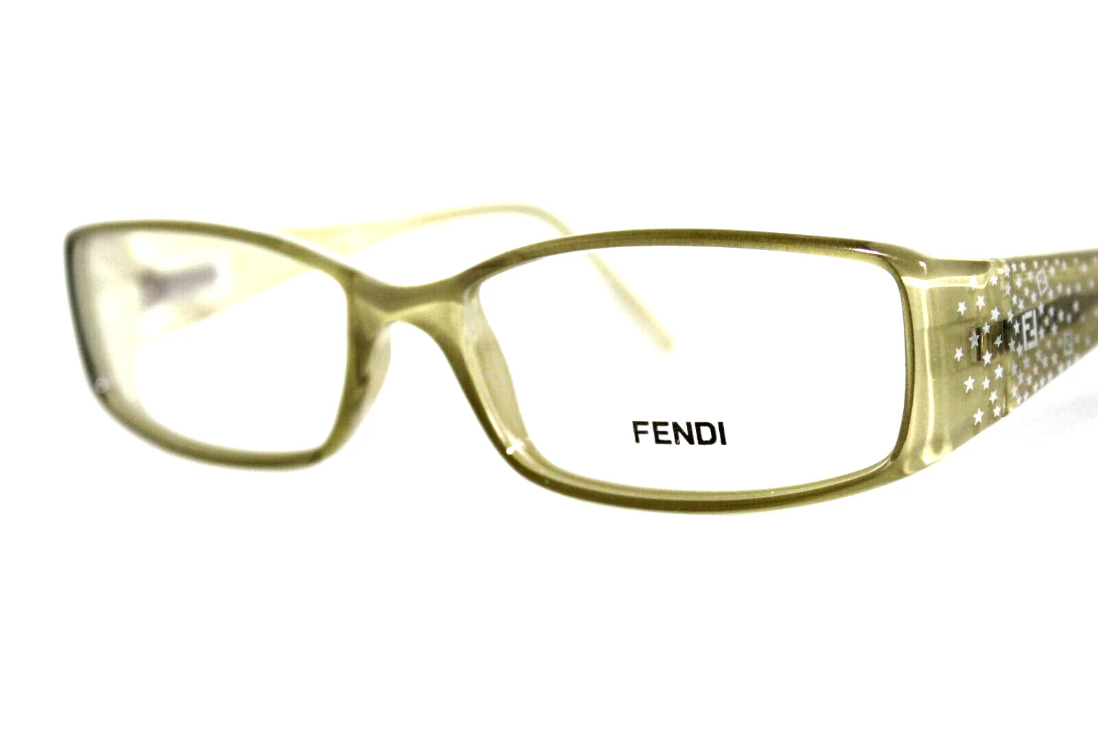 NEW FENDI F817 316 OLIVE GREEN AUTHENTIC EYEGLASSES FRAMES 53-16-135MM W/CASE 2