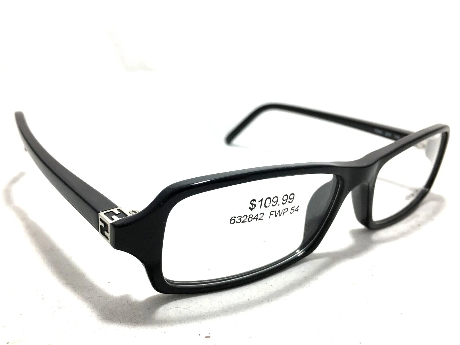 NEW Fendi F866 001 Black Eyeglasses Frame 54-16-140 4