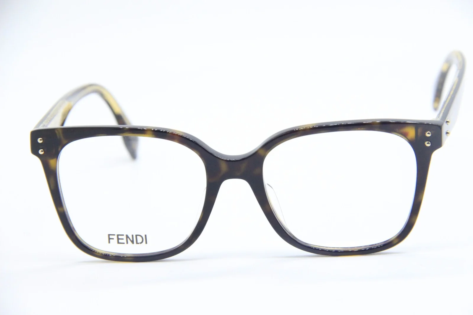 NEW FENDI FE 50004I 052 HAVANA GOLD AUTHENTIC EYEGLASSES 51-17 2