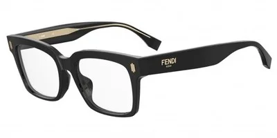 NEW Fendi FF0453-F-807 Black Eyeglasses