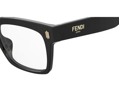 NEW Fendi FF0453-F-807 Black Eyeglasses 2