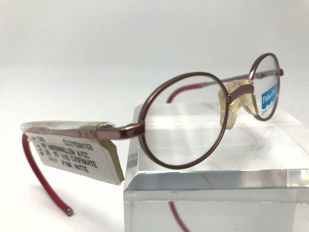New! Fisher Price Girls Eyewear 35-15-115 Flex Hinge Demo Lens Pink Frame KE84 2
