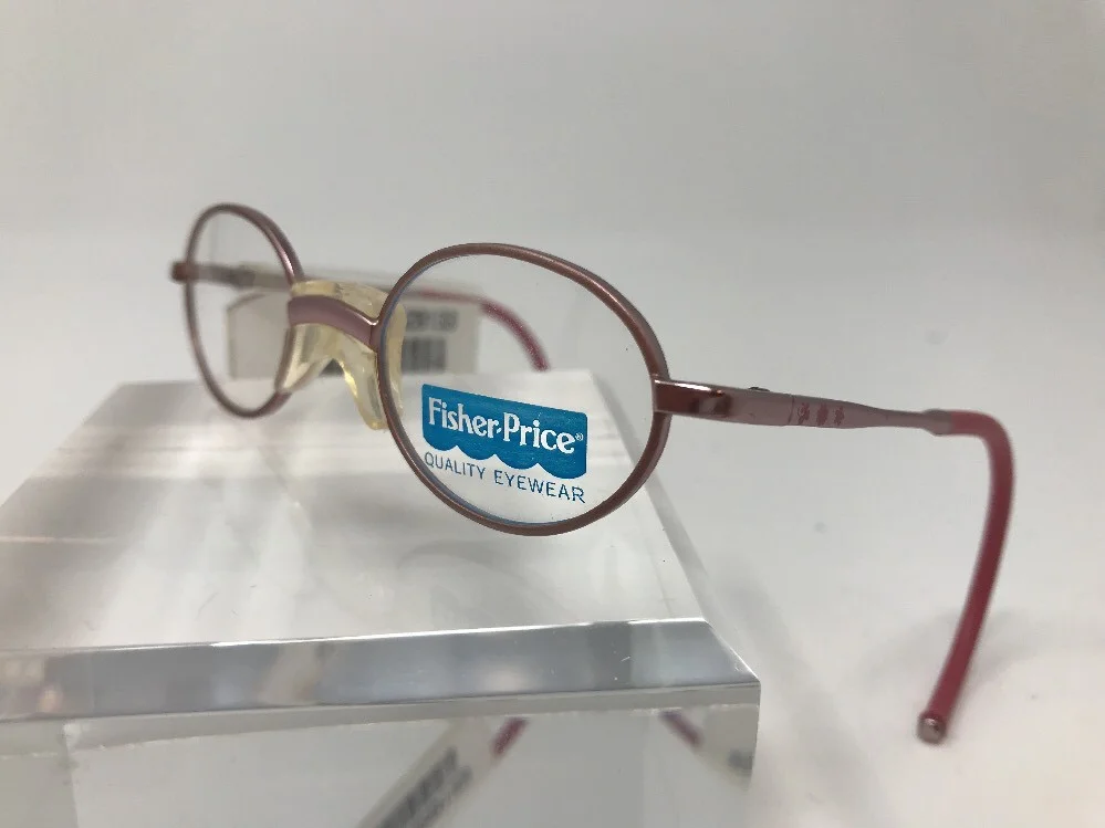 New! Fisher Price Girls Eyewear 35-15-115 Flex Hinge Demo Lens Pink Frame KE84 4