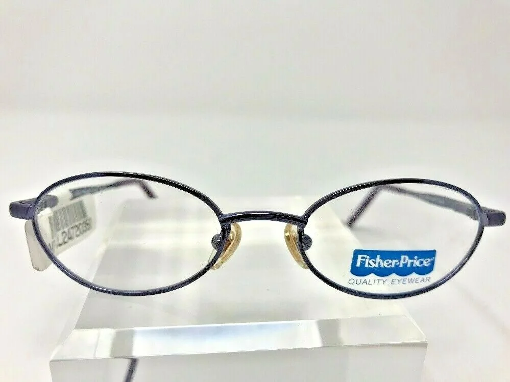 New Fisher Price Mary Jane Eyeglasses Demo Lens 44-16-125 Purple Flex Frame B979