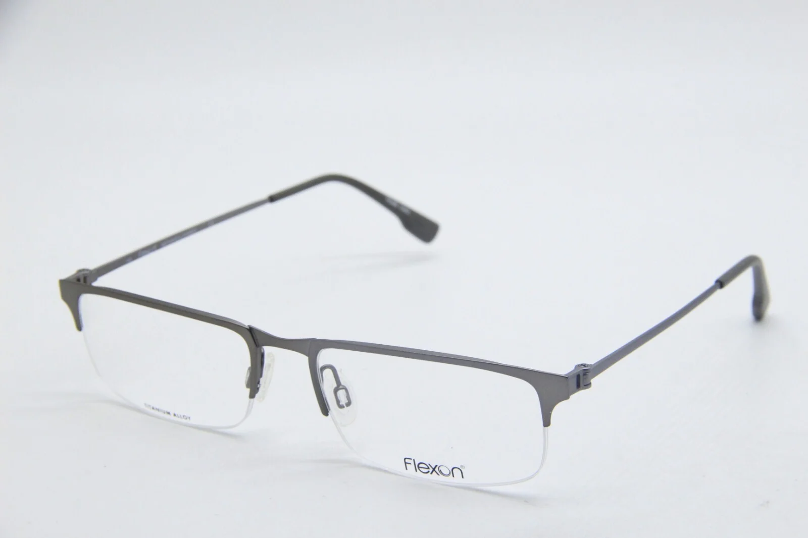 NEW FLEXON E 1080 033 GUNMETAL GREY AUTHENTIC FRAMES EYEGLASSES 55-18