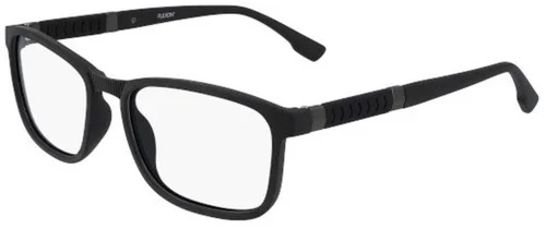 NEW FLEXON E1114 001 Black Flexible Eyeglasses 53/18/140 with Flexon Case