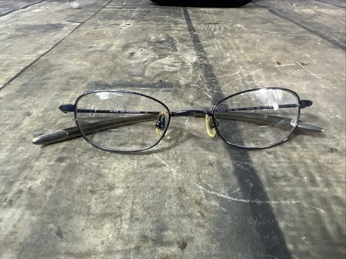 NEW FLEXON NIKE 4621 013 GUNMETAL BLUE AUTHENTIC FRAMES EYEGLASSES 43-19 2