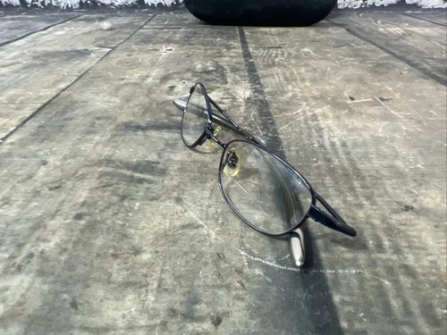 NEW FLEXON NIKE 4621 013 GUNMETAL BLUE AUTHENTIC FRAMES EYEGLASSES 43-19 3