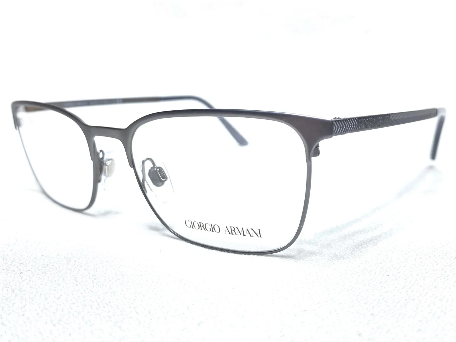 NEW Giorgio Armani AR5054 3121 Mens Grey Rectangle Eyeglasses Frames 53/18~145 2