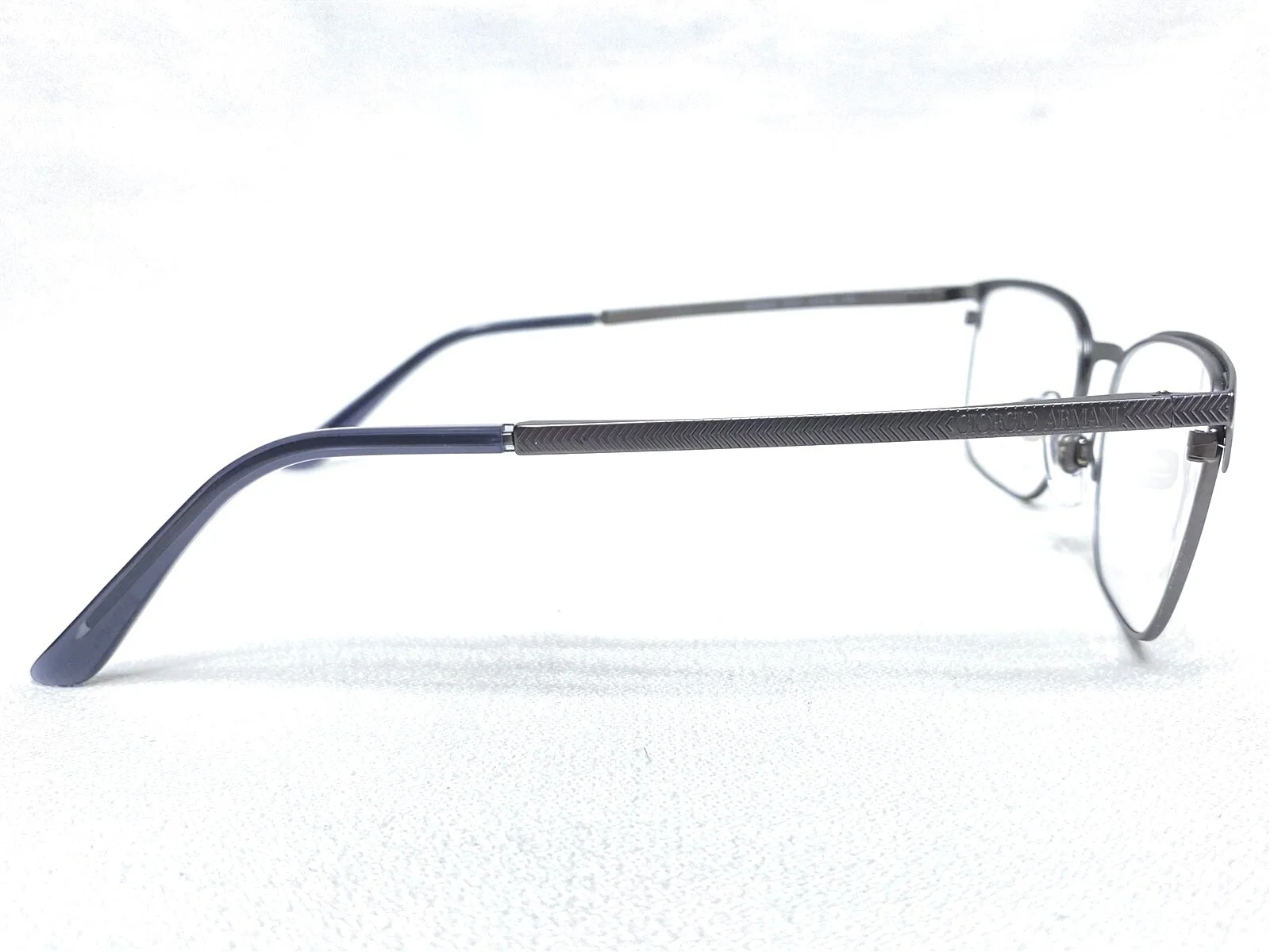NEW Giorgio Armani AR5054 3121 Mens Grey Rectangle Eyeglasses Frames 53/18~145 3