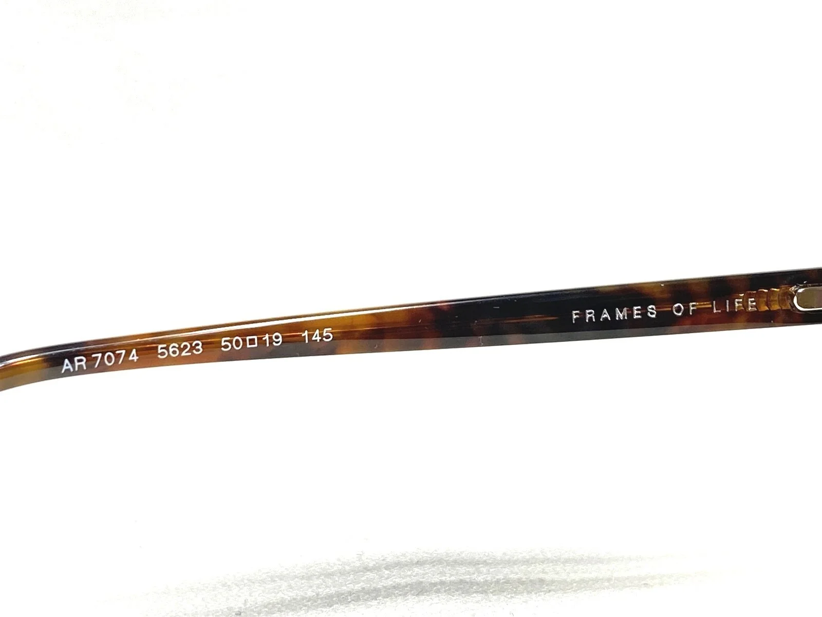 NEW Giorgio Armani AR7074 5623 Mens Brown/Havana Square Eyeglasses Frames 50/19 4