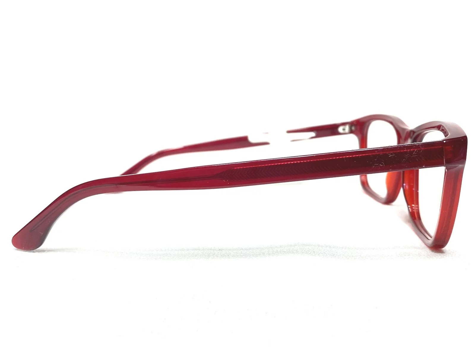 NEW Giorgio Armani AR7088 5440 Mens Red Square Designer Eyeglasses Frames 53/19 3